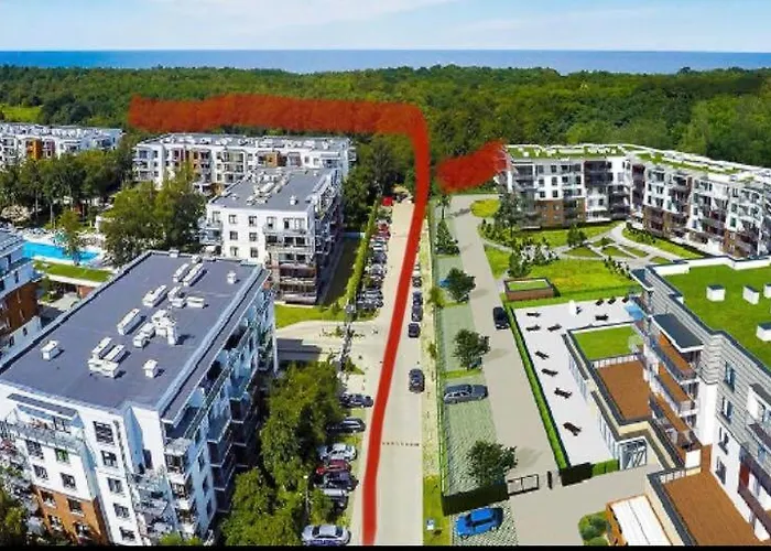 Blue Mare Polanki Park Tropical E208 شقة كولوبرزيغ